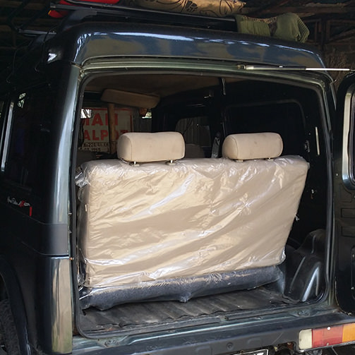 Jok Belakang Jimny Modif